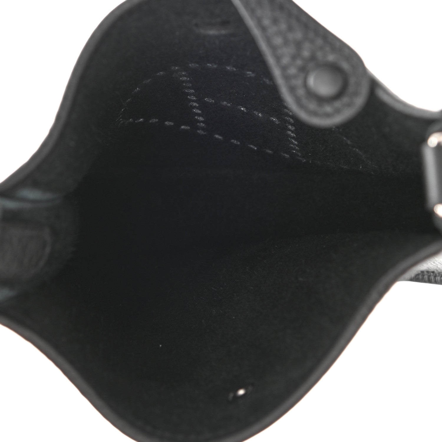 Hermes Taurillon Clemence Evelyne TPM Black 5 of 6