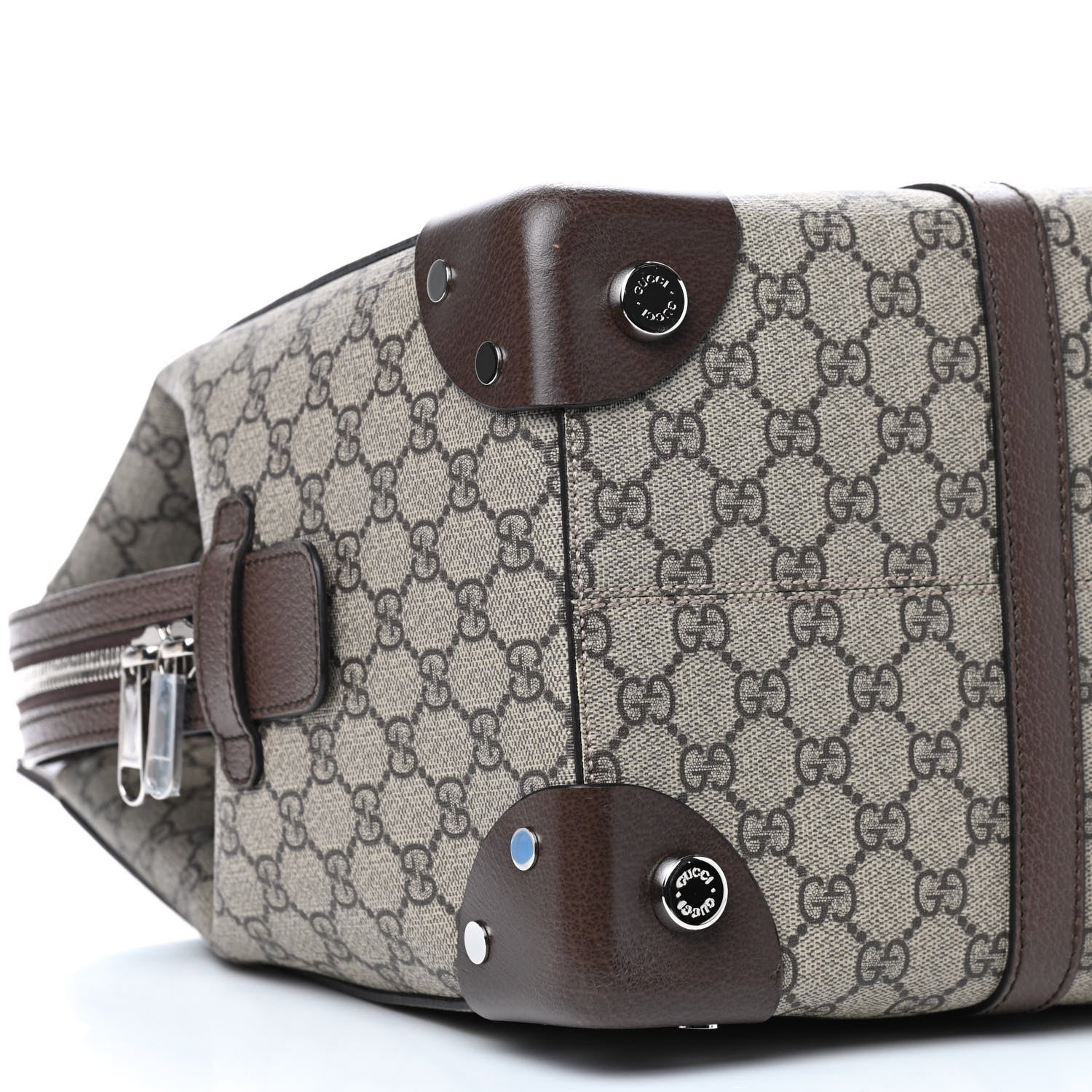 Gucci GG Supreme Monogram Large Tote Bag Beige Ebony 8 of 9