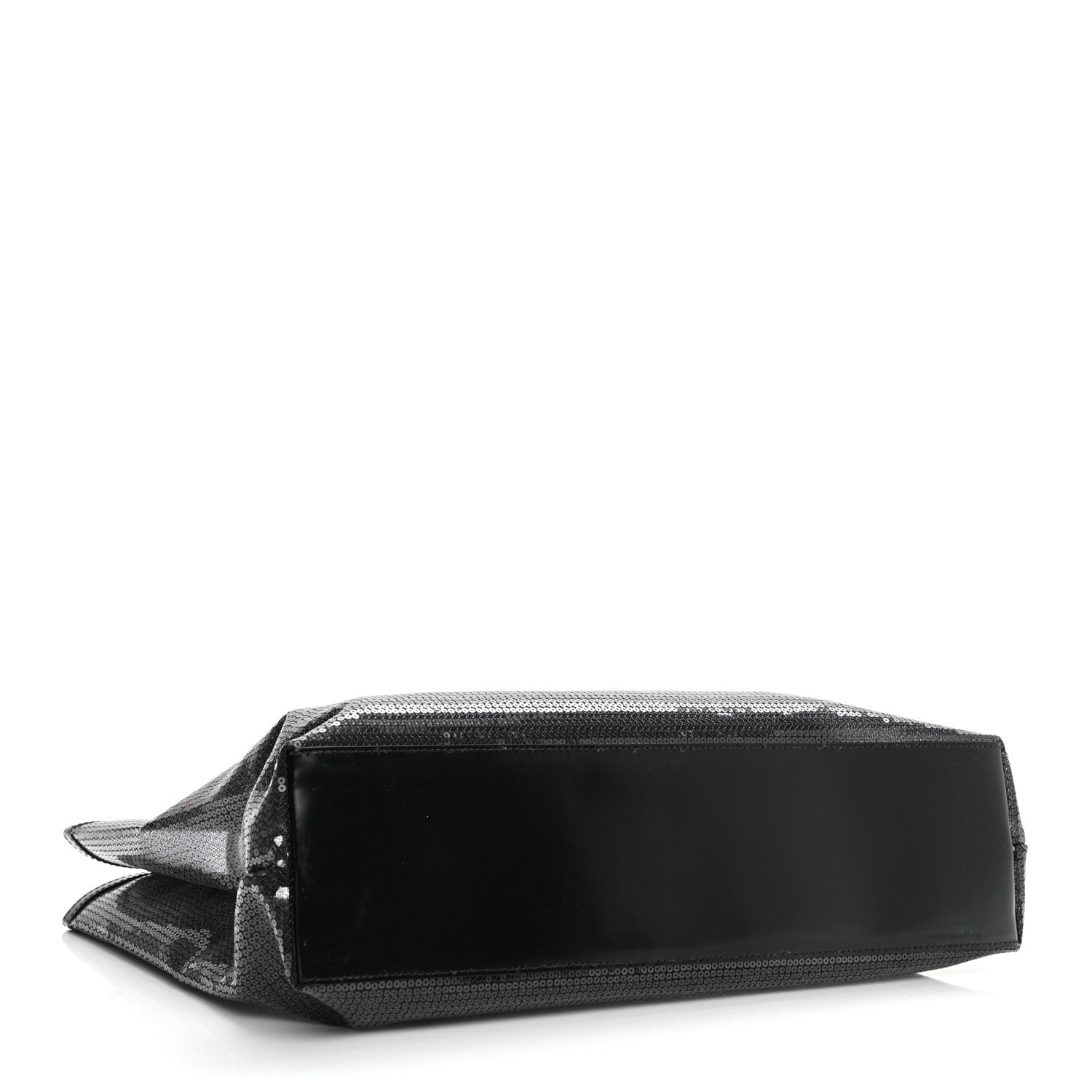 Prada Sequin Mesh Tote Bag Black 5 of 11