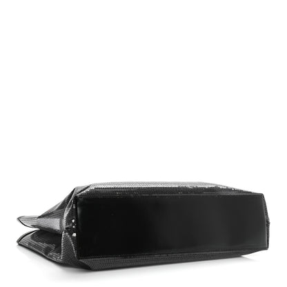Prada Sequin Mesh Tote Bag Black 5 of 11