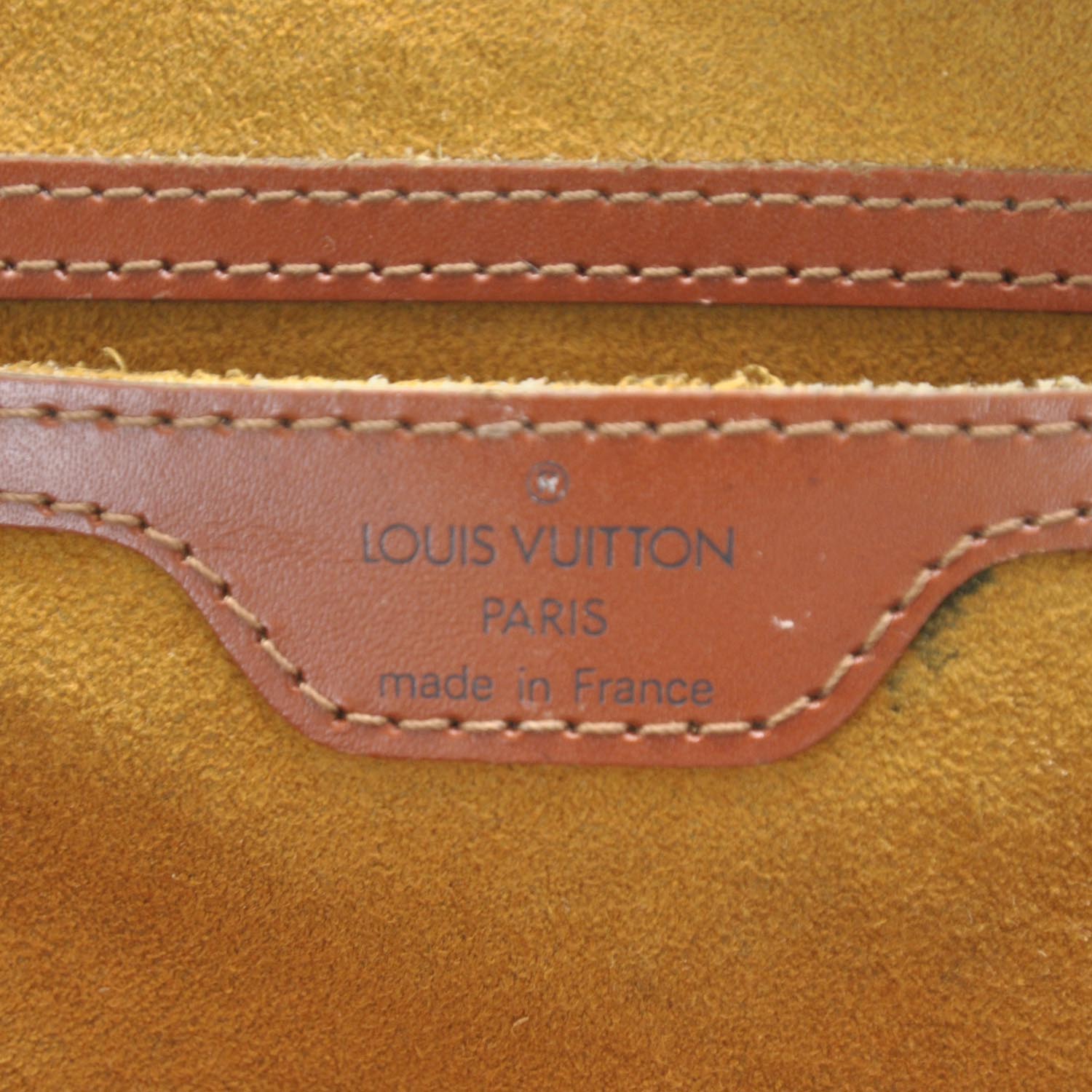 Louis Vuitton Epi Saint Jacques Shoulder Bag Tote Fawn 9 of 11