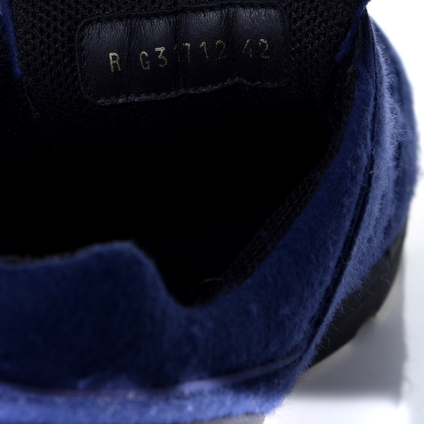 Wool Mens Sneakers 42 Blue