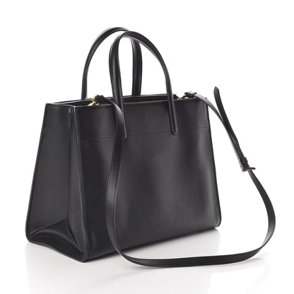 Prada Saffiano Soft Tote Black 3 of 9