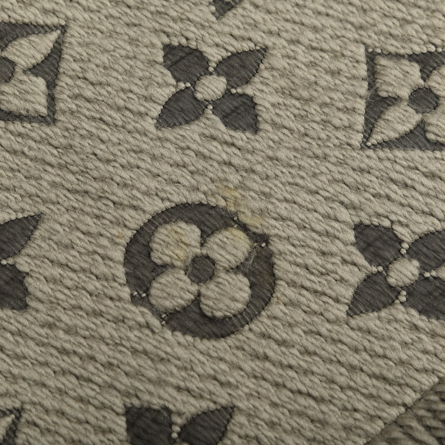 Wool Silk Logomania Scarf Verone