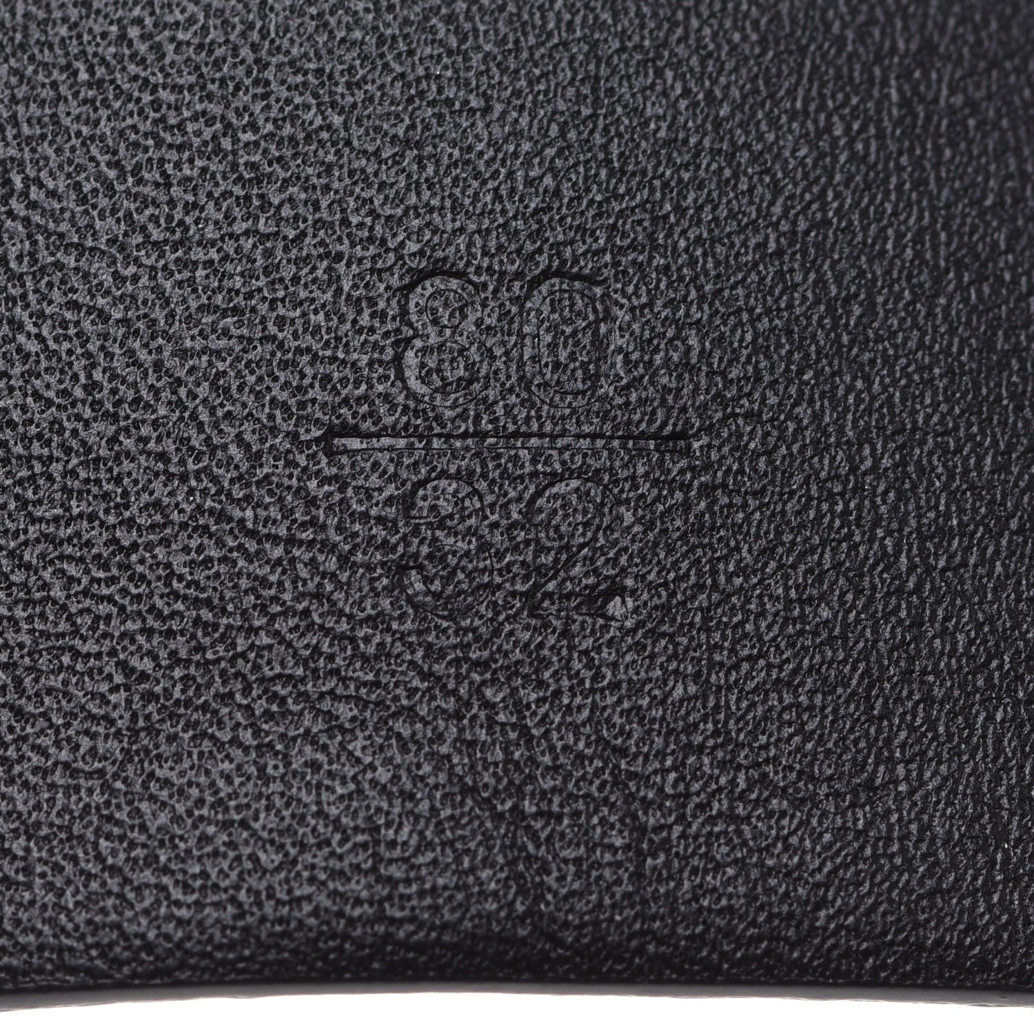 Chanel Calfskin Paris Button CC Belt 80 32 Black 4 of 7