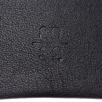 Chanel Calfskin Paris Button CC Belt 80 32 Black 4 of 7