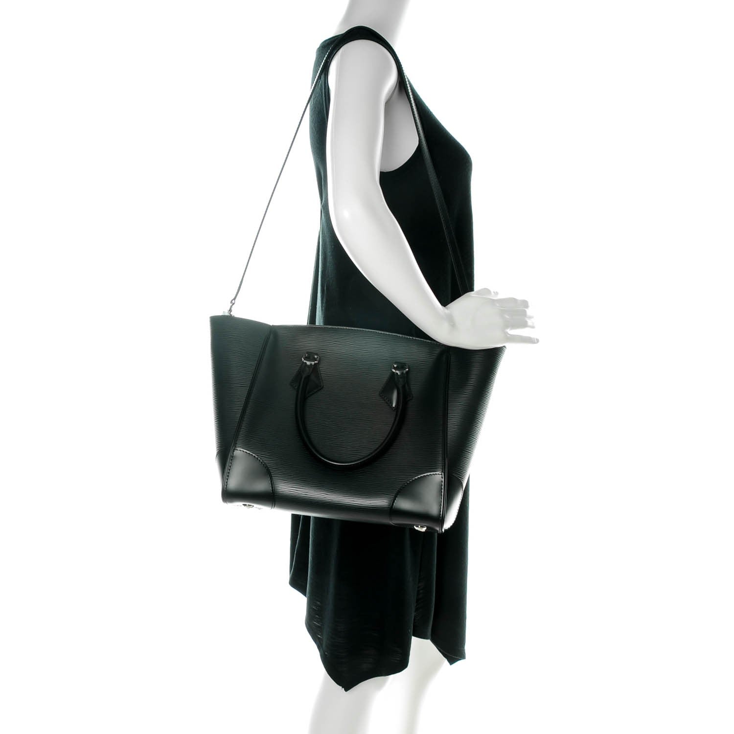 Louis Vuitton Epi Phenix MM Black 2 of 7