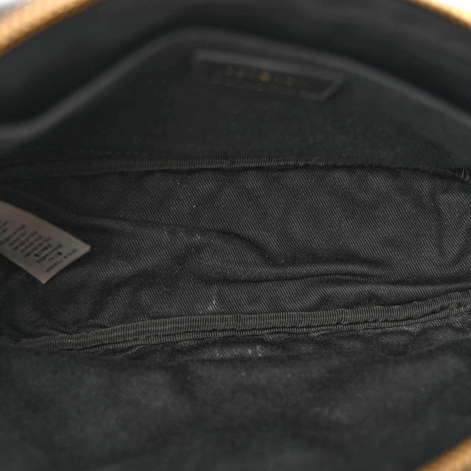 Versace Nappa Quilted Icon Printed Small Camera Bag Black 5 of 12