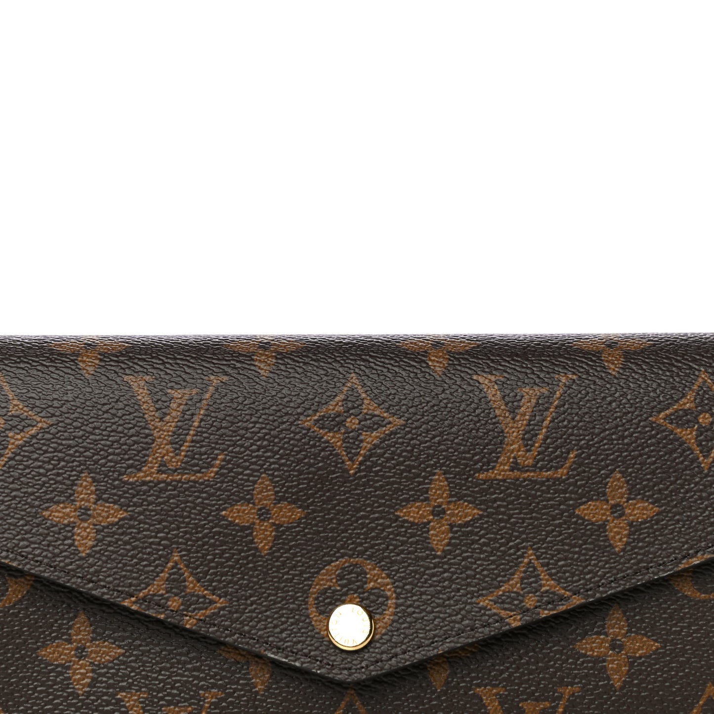 Monogram Sarah Wallet NM Coquelicot