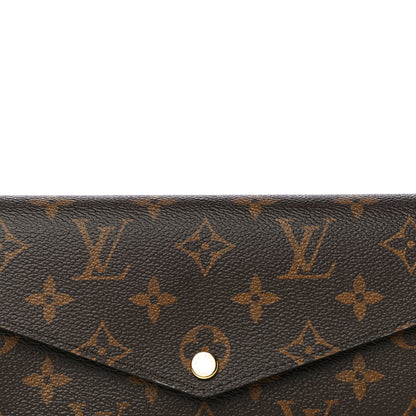 Louis Vuitton Monogram Sarah Wallet NM Coquelicot 7 of 9