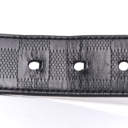 Louis Vuitton Damier Infini Calfskin 35mm Belt 95 38 Black 10 of 11