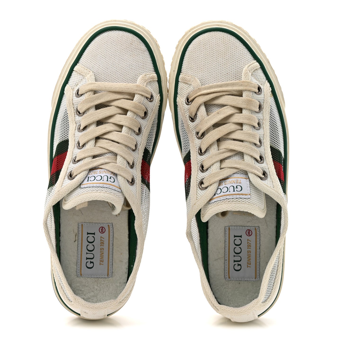 Mesh Web Womens 1977 Tennis Sneakers 35 Great 35.5 White Mystic White