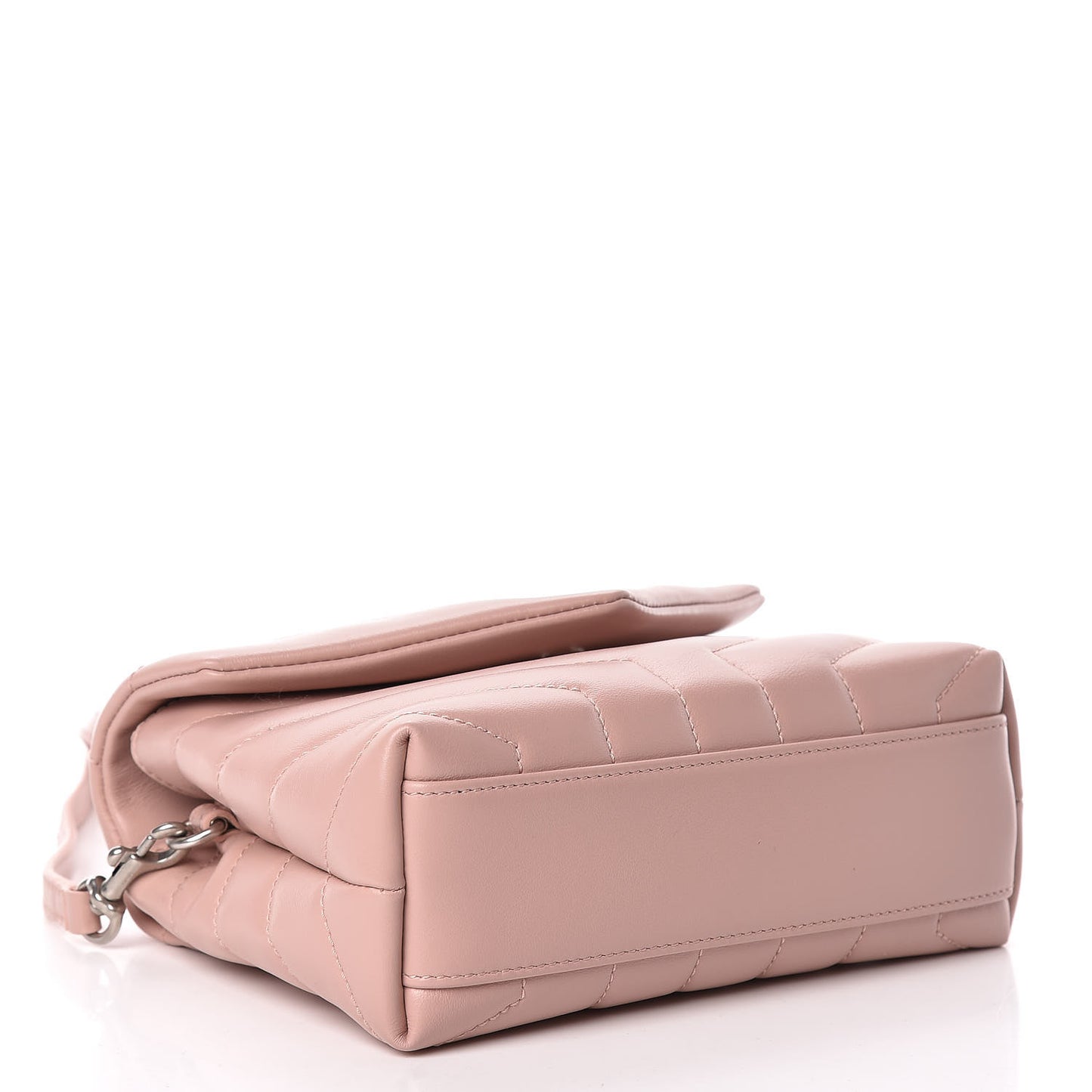 Calfskin Y Quilted Monogram Toy Loulou Crossbody Bag Tender Pink