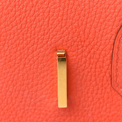 Hermes Togo Birkin 30 Capucine 23 of 35