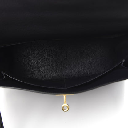 Hermes Togo Kelly Retourne 32 Indigo 5 of 11