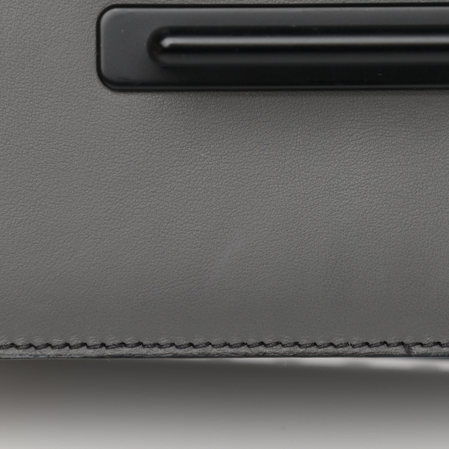 City Calfskin Saffiano Studded Cahier Bag Mercurio