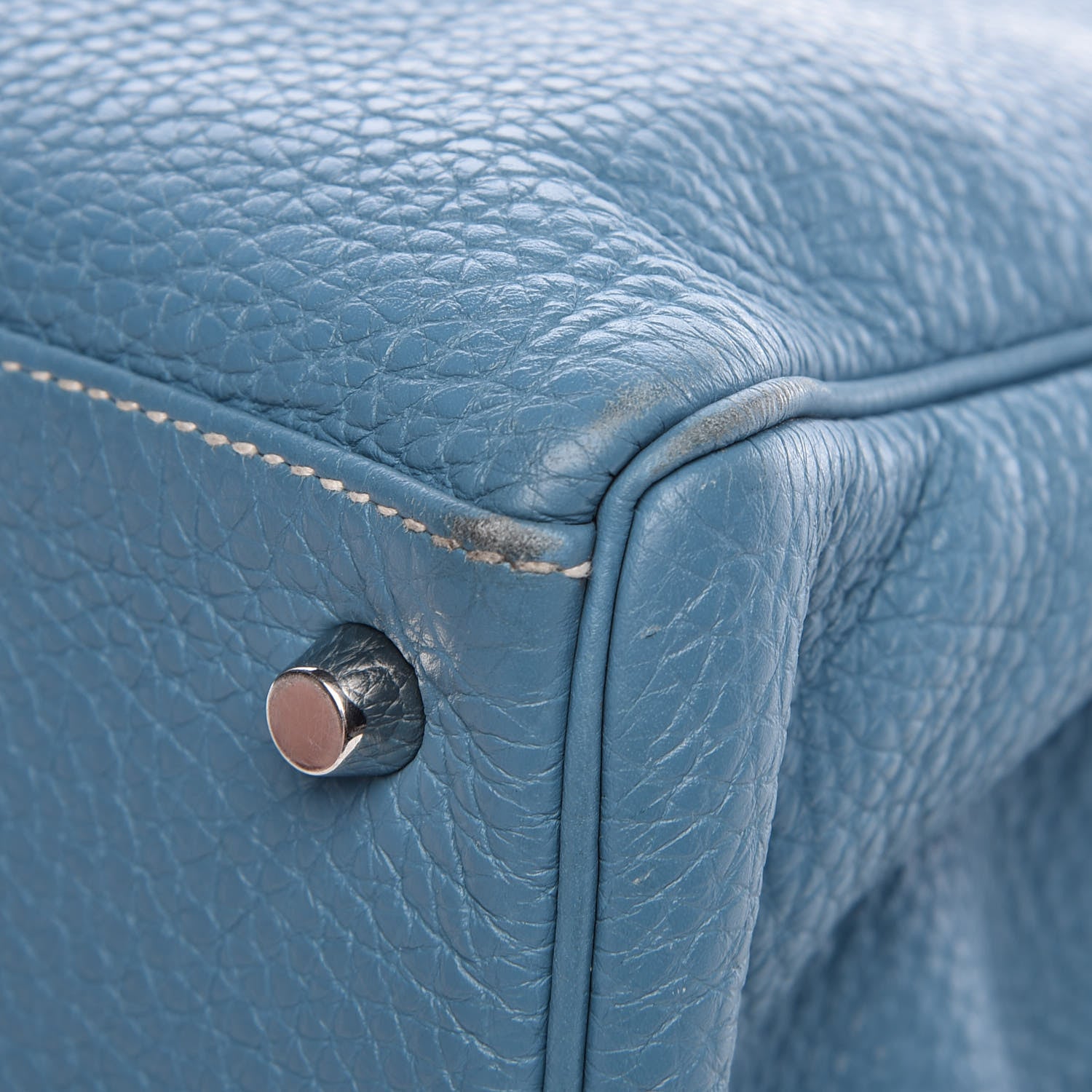 Hermes Togo Kelly Retourne 35 Blue Jean 40 of 41