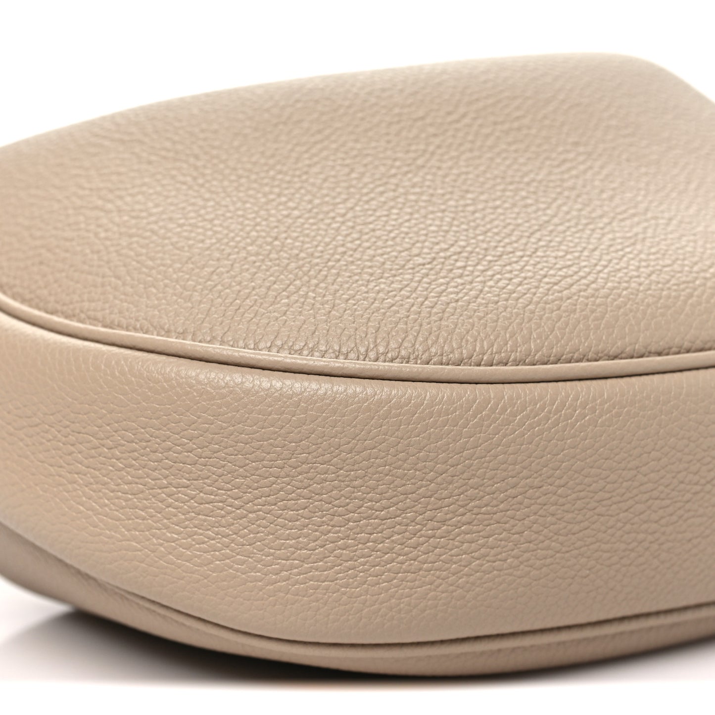 Supple Grained Calfskin Teen Lulu Shoulder Bag Safari
