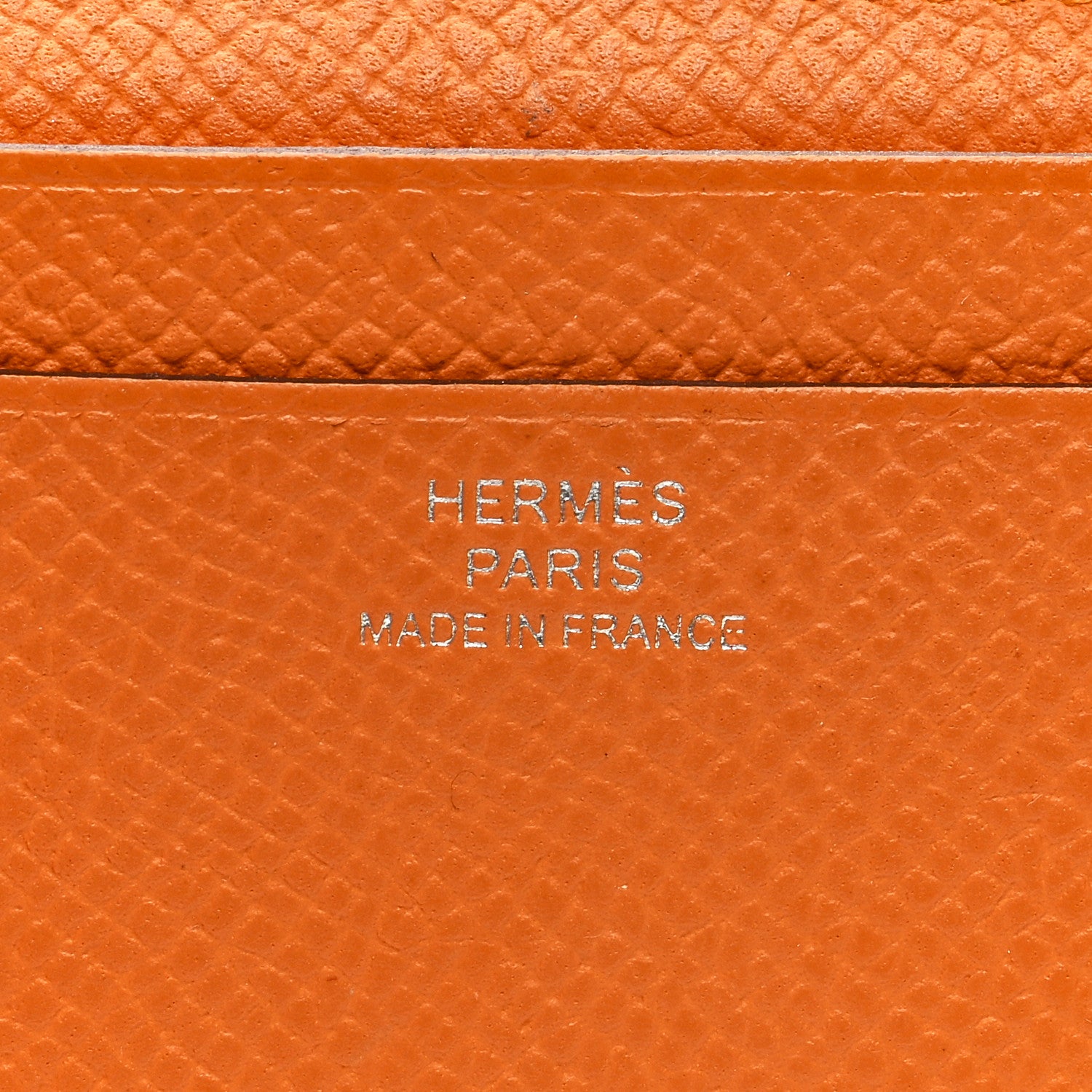 Hermes Epsom City 4CC Card Holder Orange 6 of 6