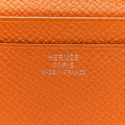 Hermes Epsom City 4CC Card Holder Orange 6 of 6