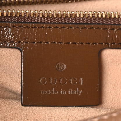 Gucci GG Supreme Monogram Small Horsebit 1955 Shoulder Bag Beige Brown Sugar 6 of 10