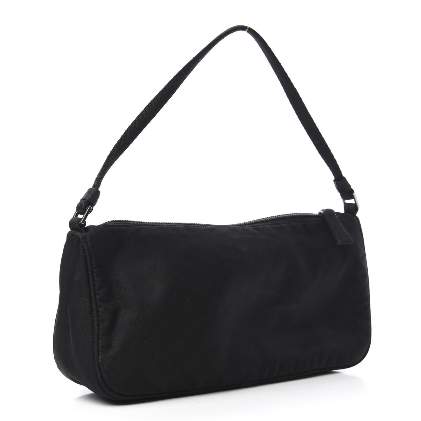 Tessuto Nylon Pochette Bag Black