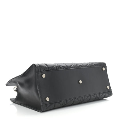Gucci Calfskin Web Quilted Large Dionysus Tote Bag Black 4 of 13