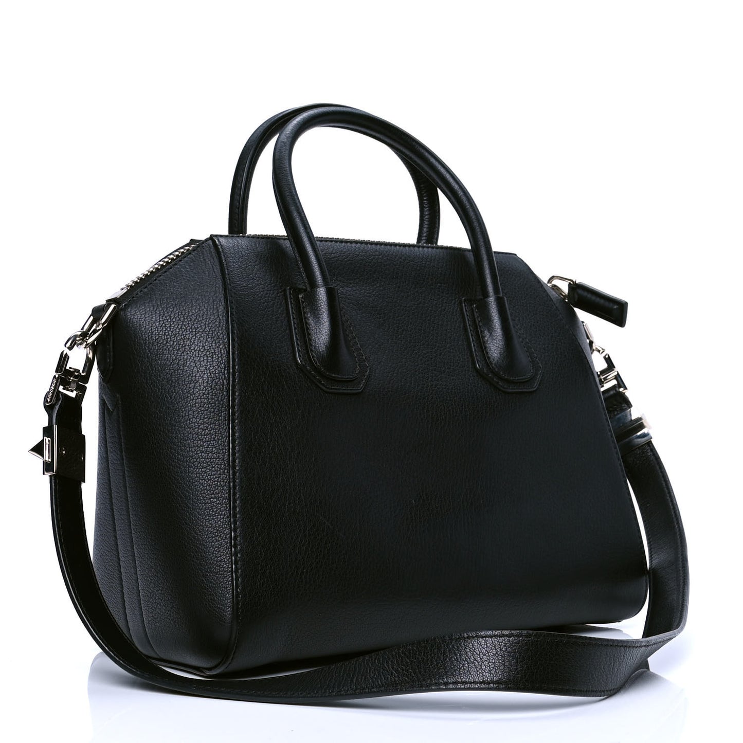 Sugar Goatskin Small Antigona Black