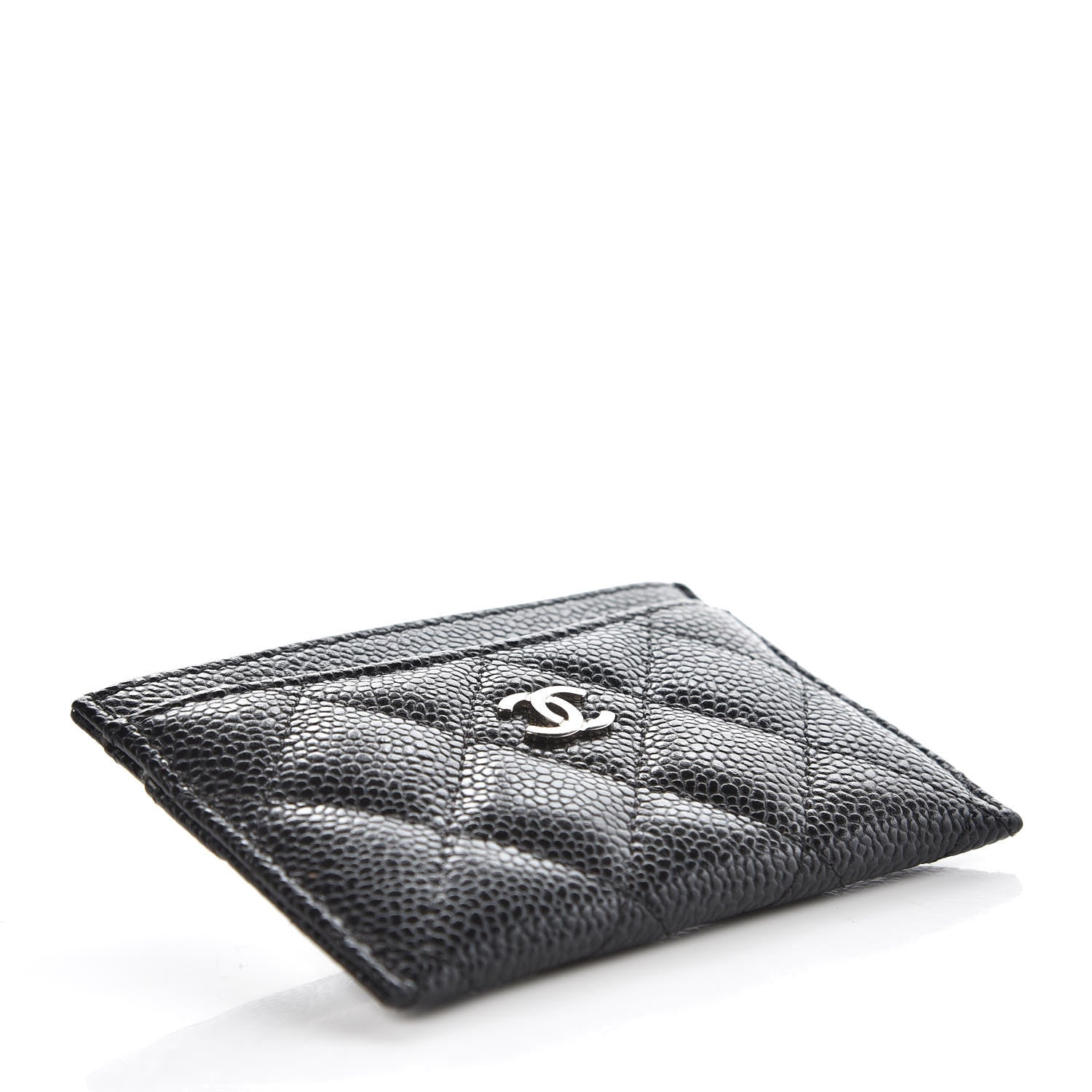 Chanel Caviar Quilted Card Holder Black 5 of 11