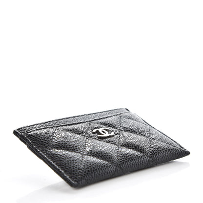 Chanel Caviar Quilted Card Holder Black 5 of 11