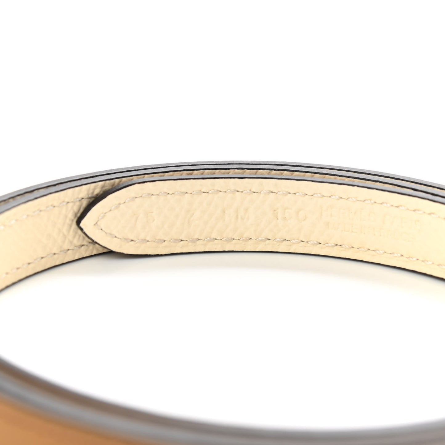 Swift Epsom 13mm Belt Strap 75 Nata Biscuit