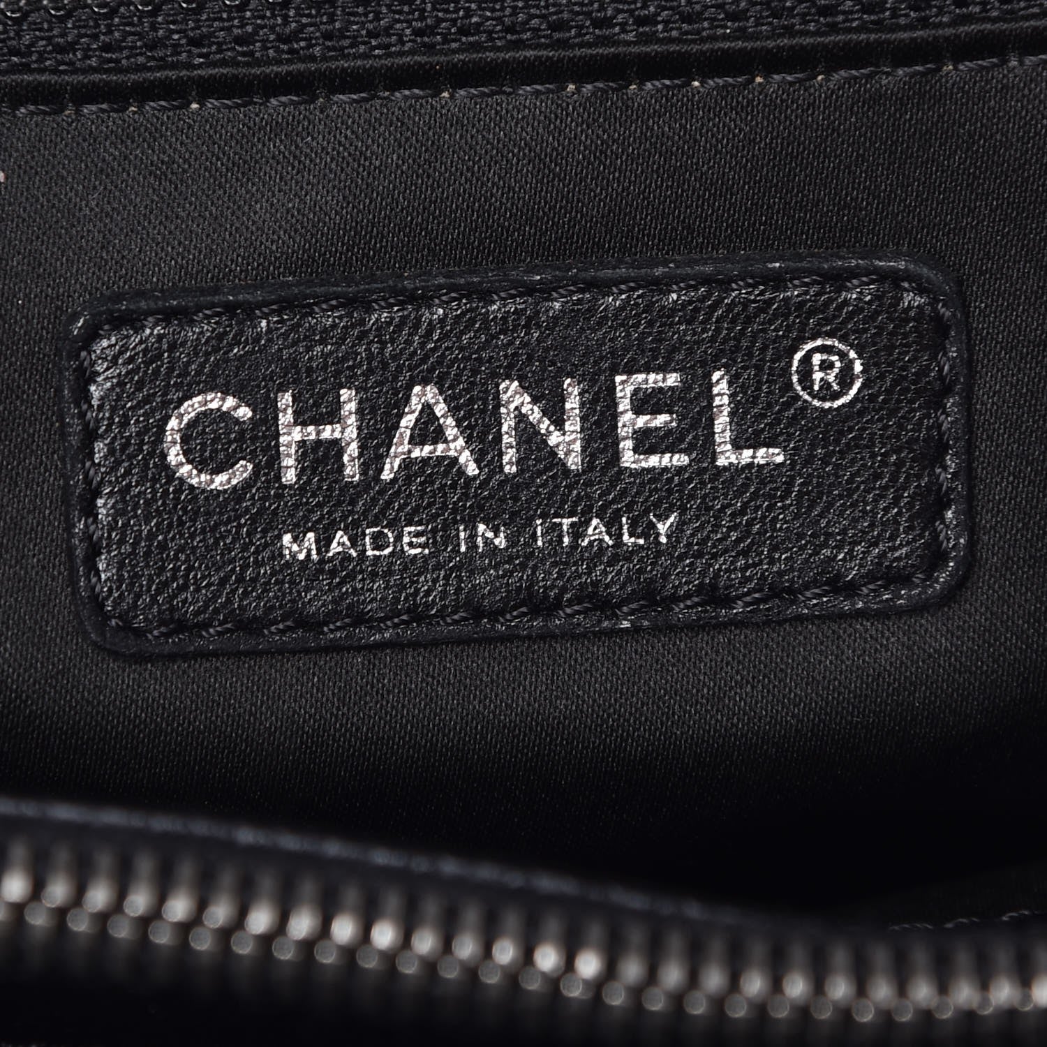 Chanel Caviar Quilted Grand Shopping Tote GST Black 6 of 8