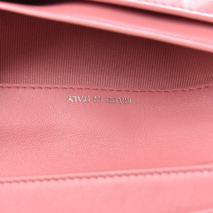 Chanel Lambskin Quilted Yen Wallet Pink 7 of 15