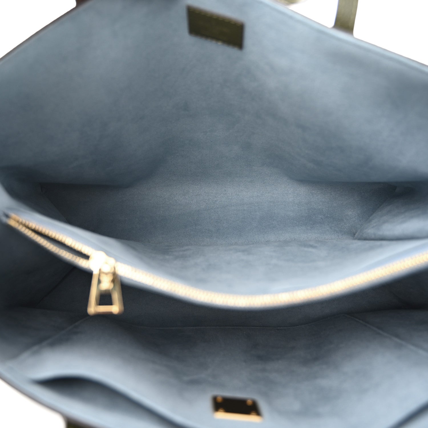 Louis Vuitton Grained Calfskin Lockme Shopper Kaki 5 of 10