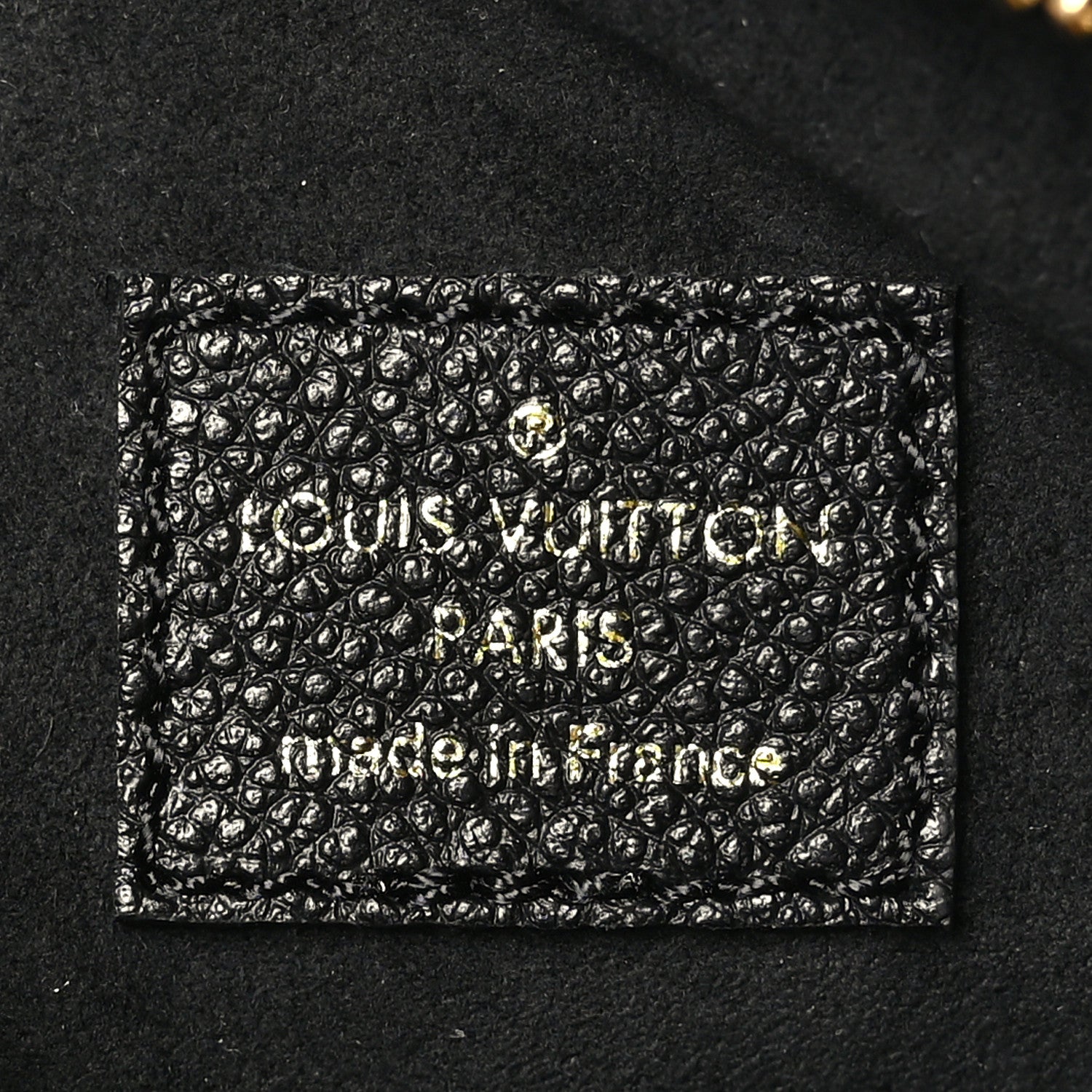 Louis Vuitton Empreinte Monogram Nano Speedy Black 6 of 9