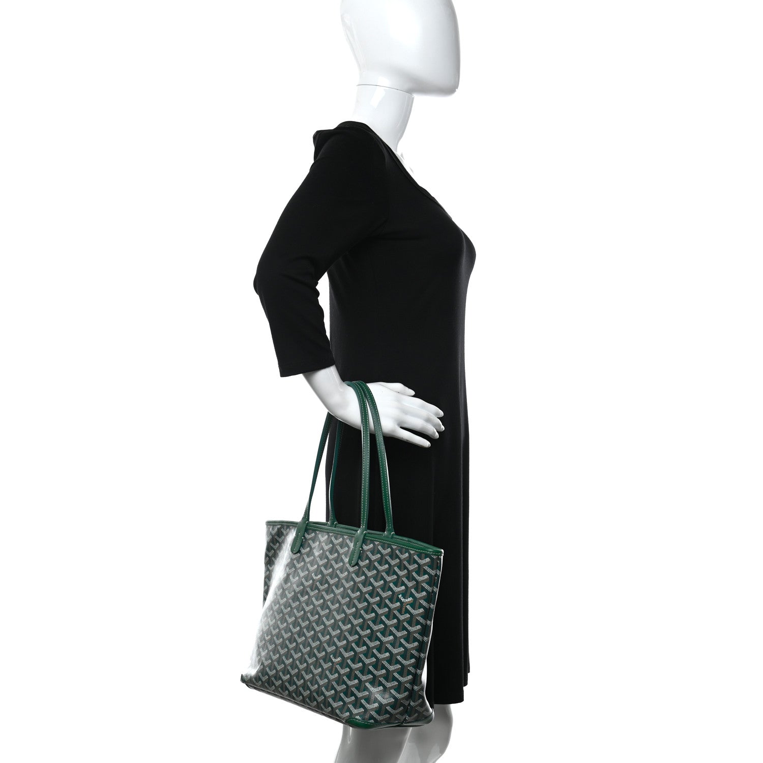 Goyard Goyardine Artois PM Green 2 of 10
