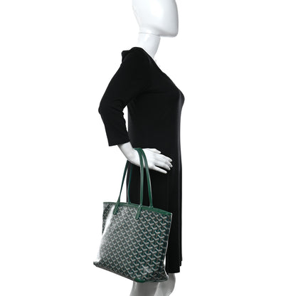 Goyard Goyardine Artois PM Green 2 of 10