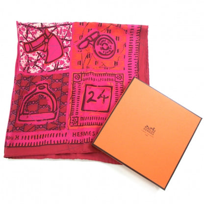 Hermes Silk Boubou H Scarf 70 Fuchsia 3 of 6