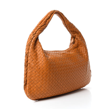 Bottega Veneta Nappa Intrecciato Fuzzy Medium Veneta Hobo Topaz 3 of 14