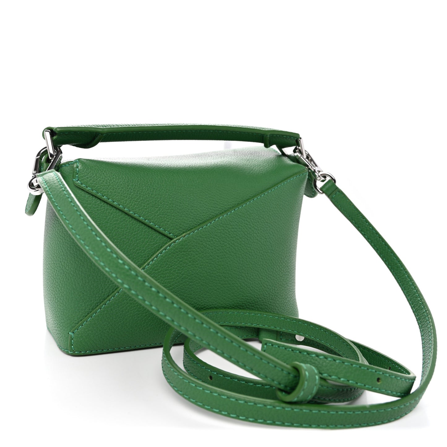 Calfskin Mini Puzzle Edge Bag Tropical