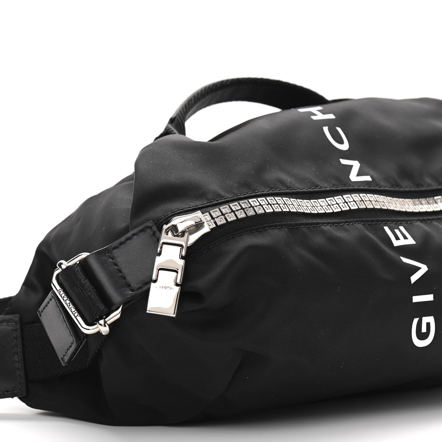 バッグ GIVENCHY LIGHT 3-BUM BAG Nylon Black Givenchy Light 3 nylon belt bag - Black - Men|BK5037K0PZ976