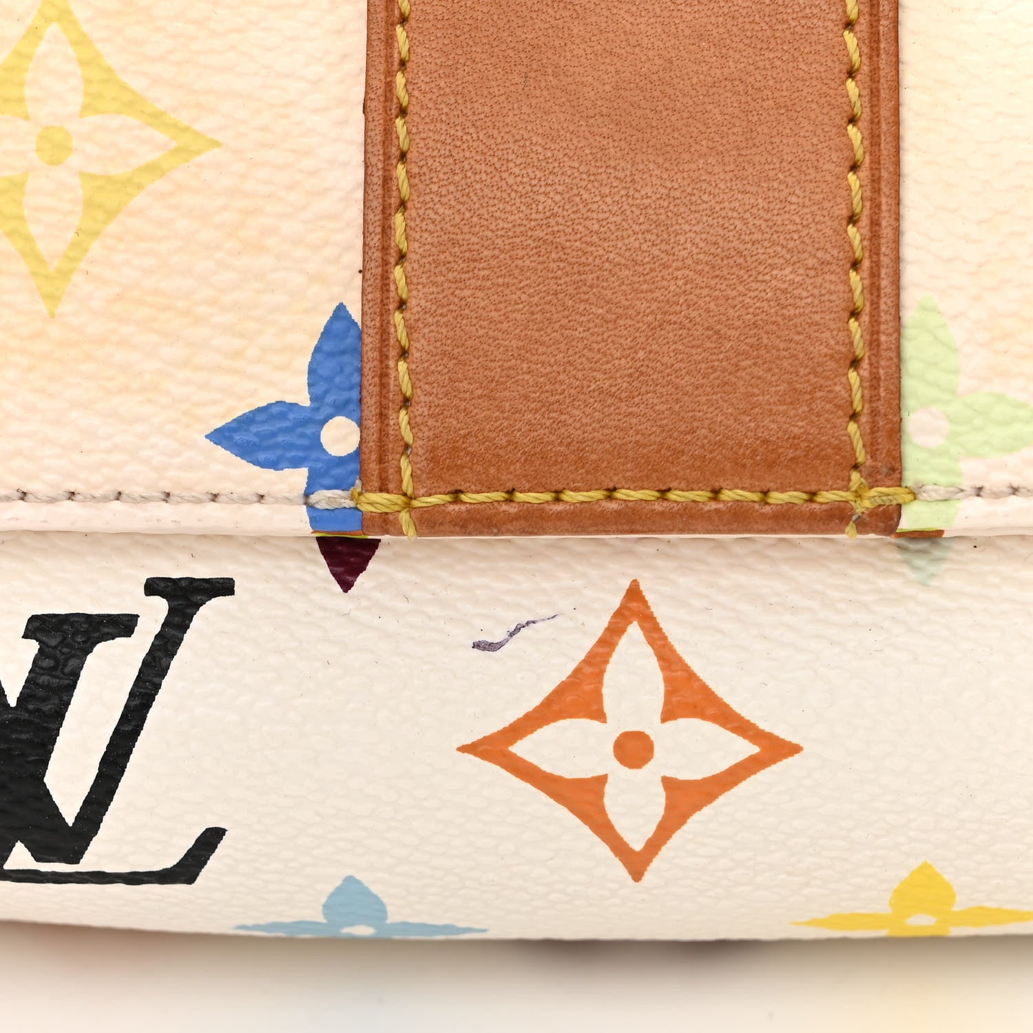 Louis Vuitton Monogram Multicolor Speedy 30 White 16 of 19