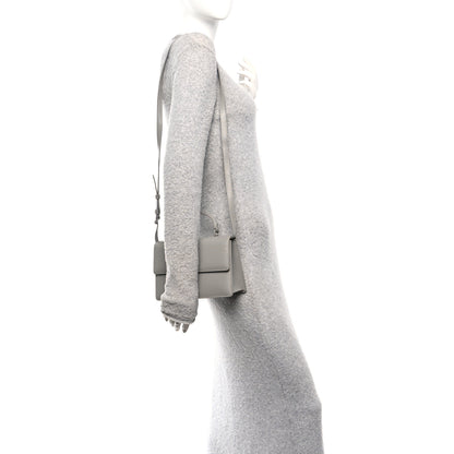 Off-White Saffiano Jitney 1.4 Top Handle Bag Grey 2 of 14