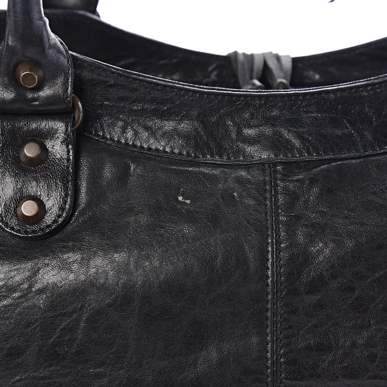 Balenciaga Agneau Classic Hardware Part Time Black 9 of 13