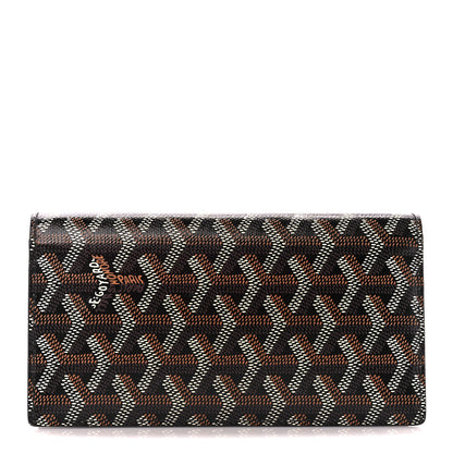 Goyard Goyardine Saint-Lambert Wallet Black Gold 1 of 14