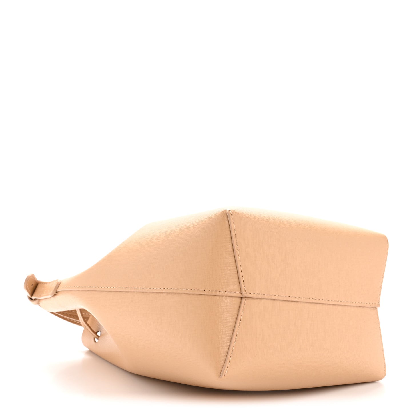 Calfskin Mini Bucket Bag Sand