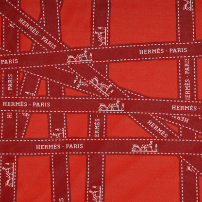 Hermes Silk Jersey Bolduc Scarf 90 5 of 6