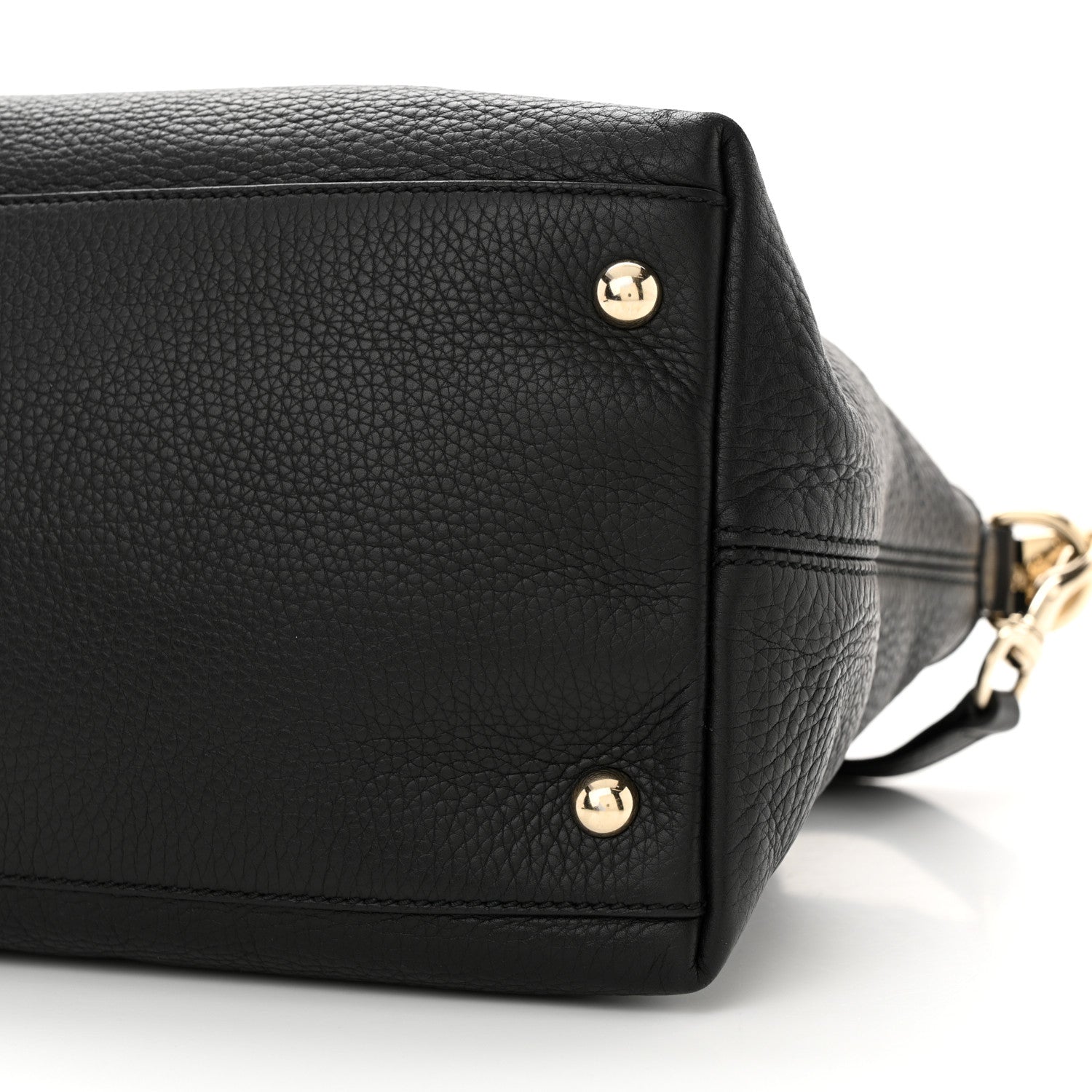Gucci Cellarius Calfskin Small Soho Top Handle Satchel Black 10 of 11