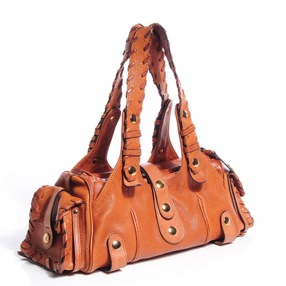 Chloe Calfskin Silverado Shoulder Bag Orange 3 of 10