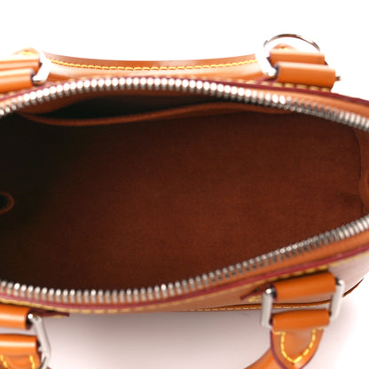 Louis Vuitton Epi Jacquard Alma BB Honey Gold 5 of 12